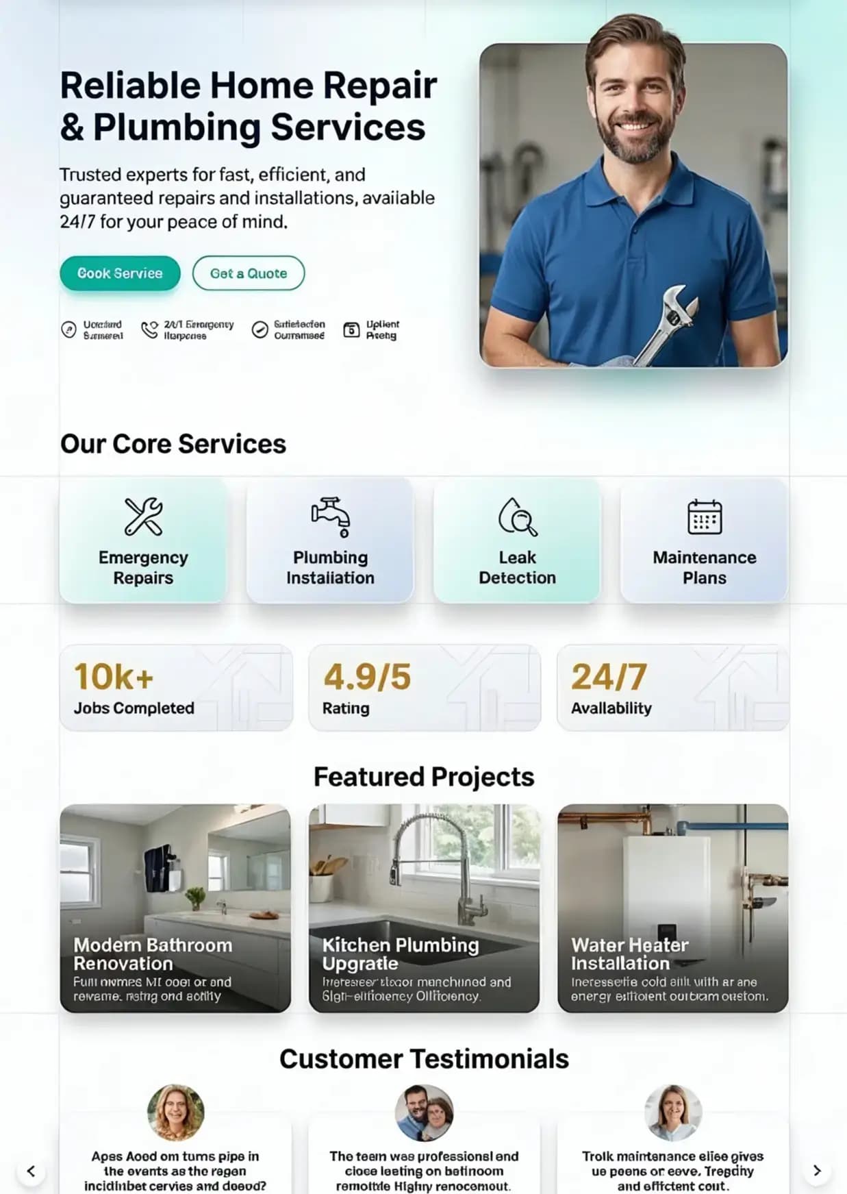 Trusted experts in plumbing repairs, installations, and services, offering professional service available 24 hours.