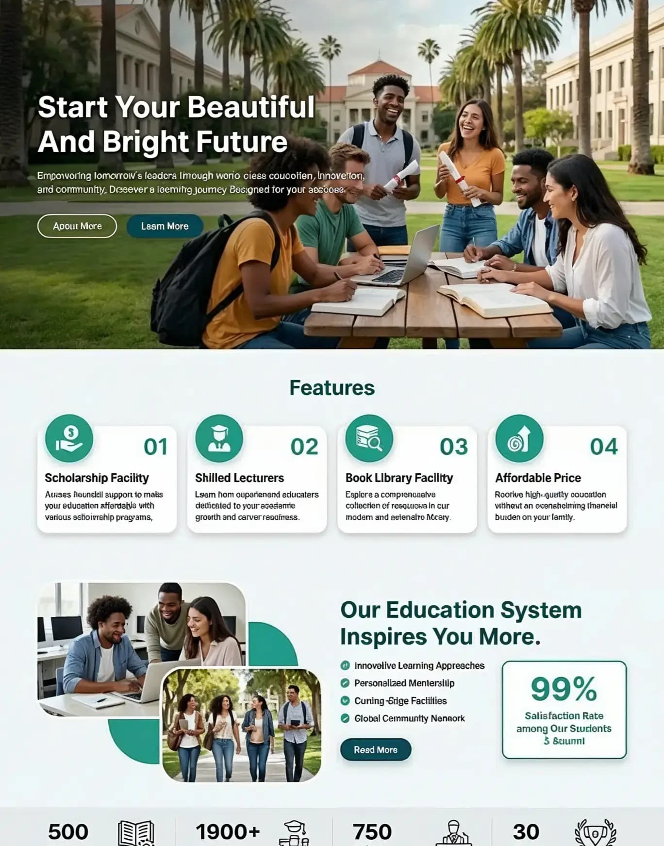 Educational platform that supports learning with academic support, mentors, scholarships and innovative resources.